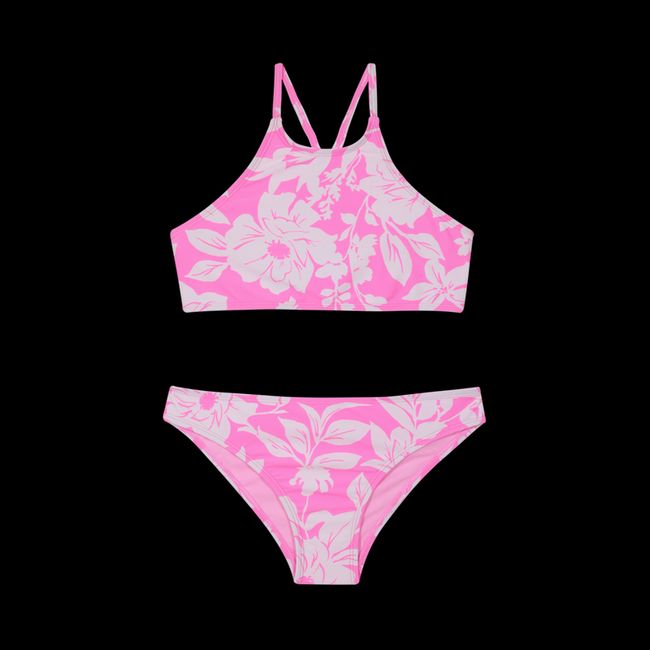 H2O WEAR - Traje de Baño Bikini UV30+ High Neck para Teens Niña Fucsia H2O WEAR