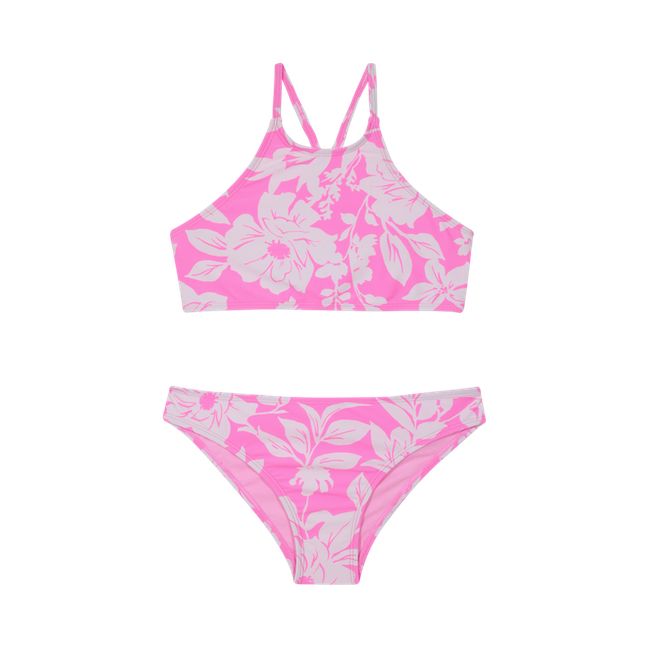H2O WEAR - Traje de Baño Bikini UV30+ High Neck para Teens Niña Fucsia H2O WEAR