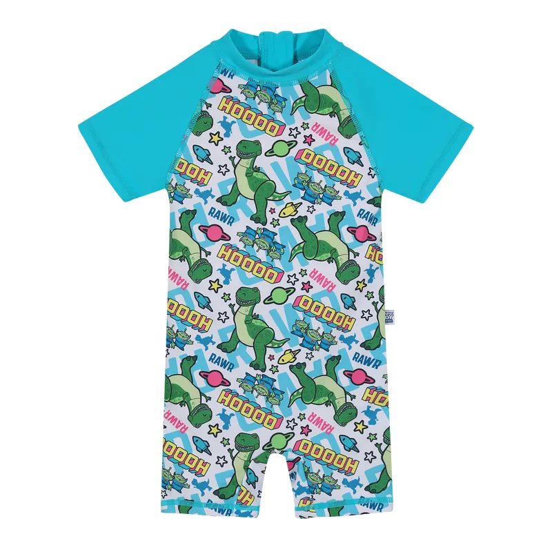 DISNEY - Traje de Baño Body UV 50+ para Bebe Niño Turquesa - Verde