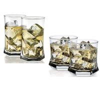 Vaso de Vidrio Alto y Bajo Vivaldi (Pack 12 Unidades)