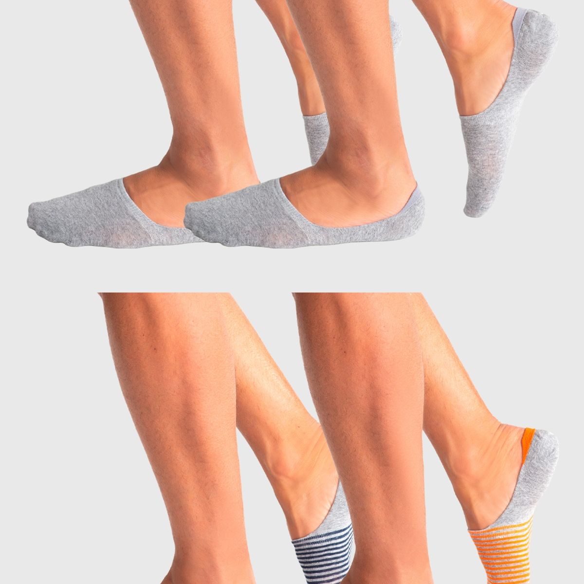 MOTA - CALCETIN INVISIBLE ALGODON PACKX4 MT21103