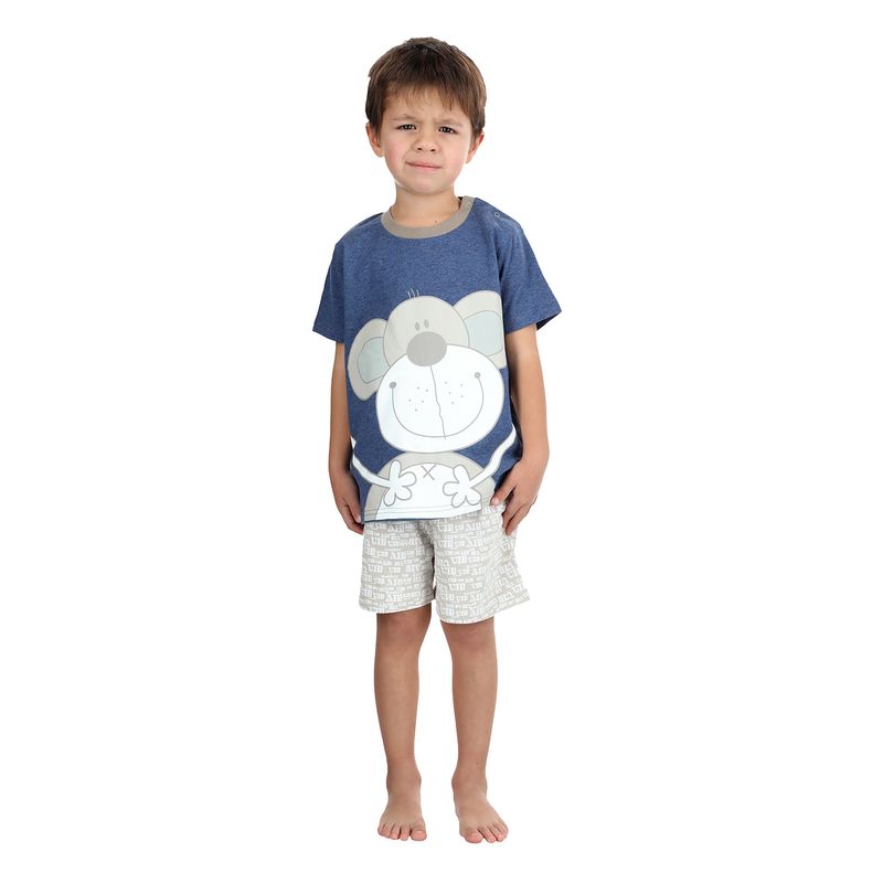 MOTA - PIJAMA MANGA CORTA 2 PIEZAS ALGODÓN MOTA