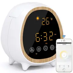 SMART LIFE - Humificador Y Difusor Aroma Wifi Inteligente Pantalla Táctil