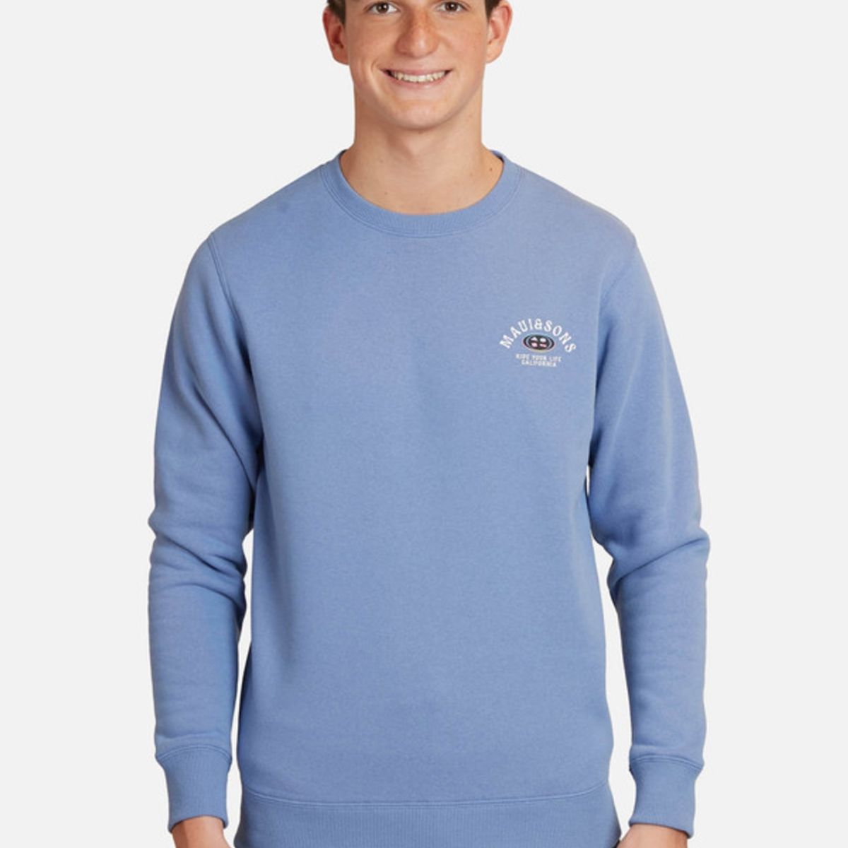 MAUI AND SONS - Poleron Logo Lights Rnd Yng Juvenil Hombre Morado