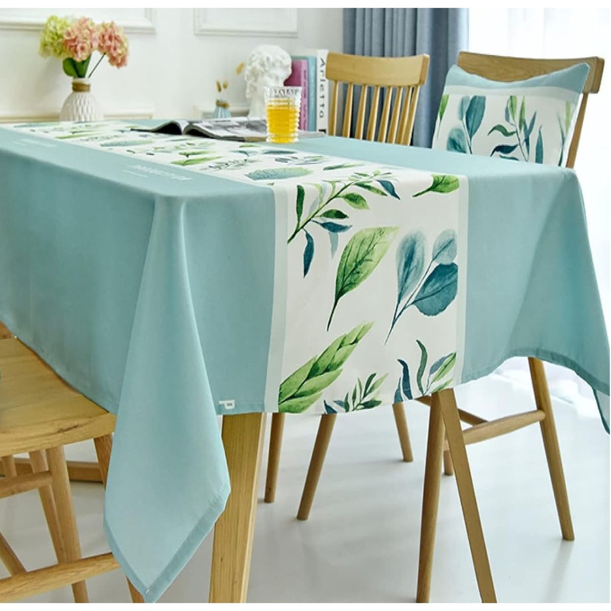COMPRAPO - Mantel Antimanchas Mod. Jardín Botánico 140 X 220 Cm Rectangular