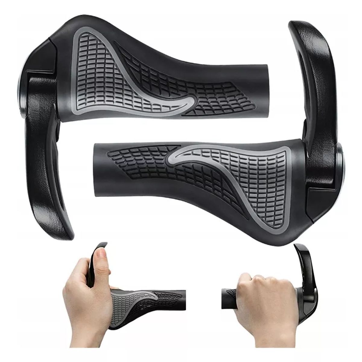 KUANGYE - Puños Manillas Bicicleta Ergonómicos Puño De Bicicleta