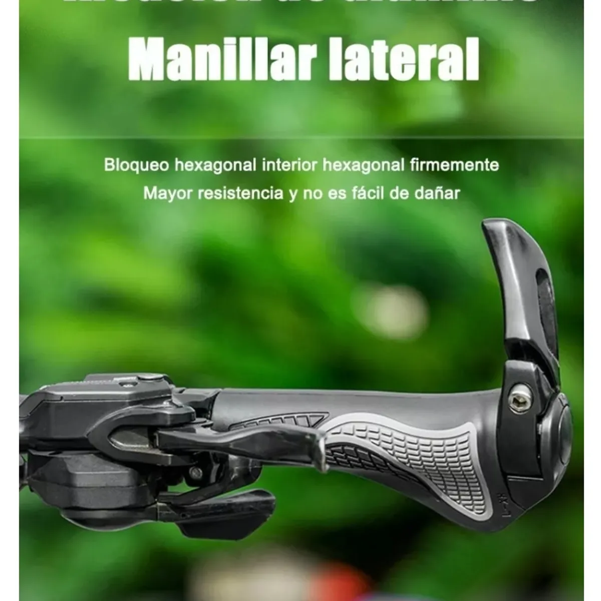 KUANGYE - Puños Manillas Bicicleta Ergonómicos Puño De Bicicleta