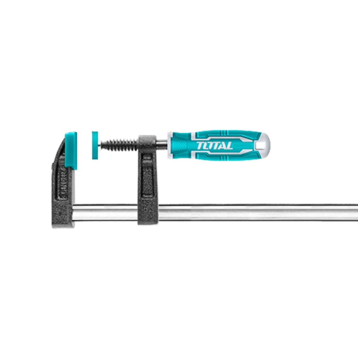 TOTAL TOOLS - Prensa Sargento tipo F 50 X 200mm Industrial TOTAL