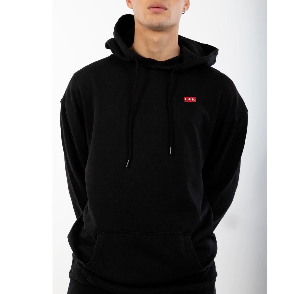 LIFF - Poleron Oversized Negro LIFF