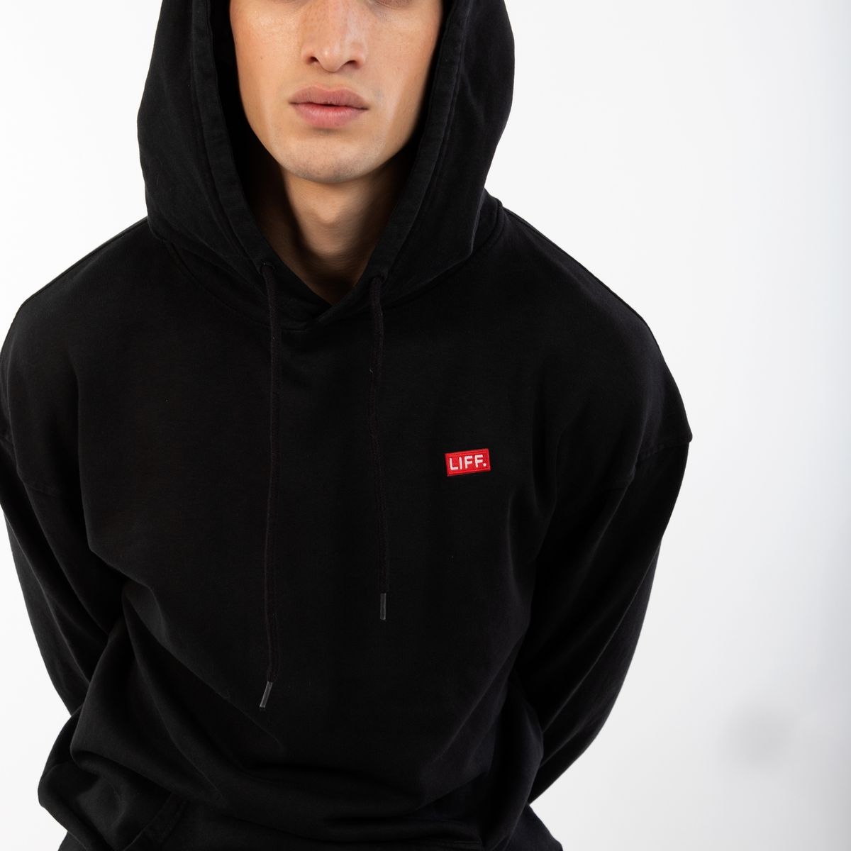 LIFF - Poleron Oversized Negro LIFF