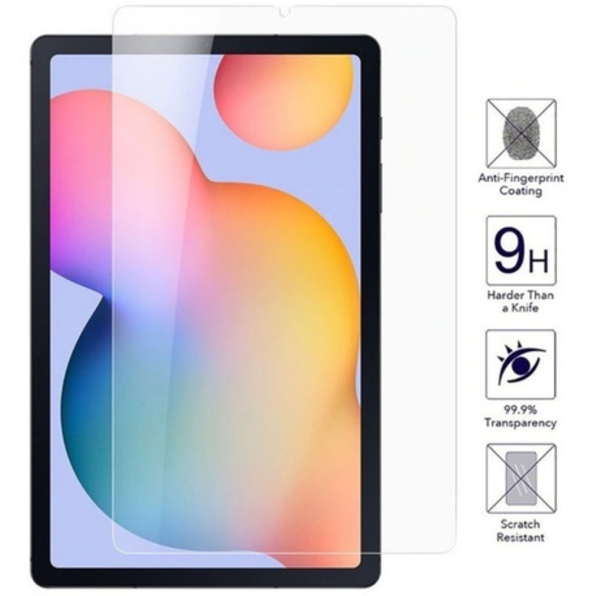 GENERICO - Lámina Mica Vidrio Templado Para Samsung Tab S6 Lite 10.4