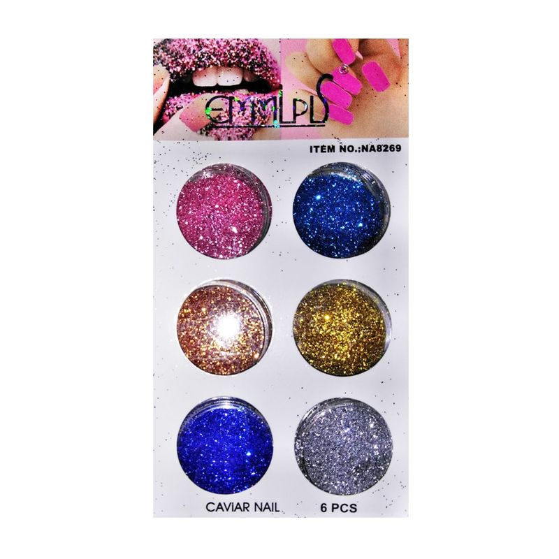 COSMETICAVAL - Glitter decoración uñas manicura