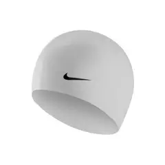 NIKE - Gorra Natación Silicona Colores Nueva & Original - Blanco