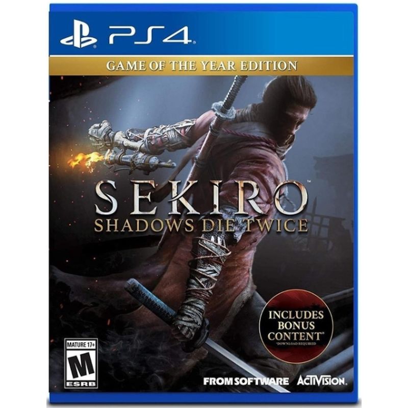 PLAYSTATION - Sekiro Shadows Die Twice Game Of The Year PS4 Físico
