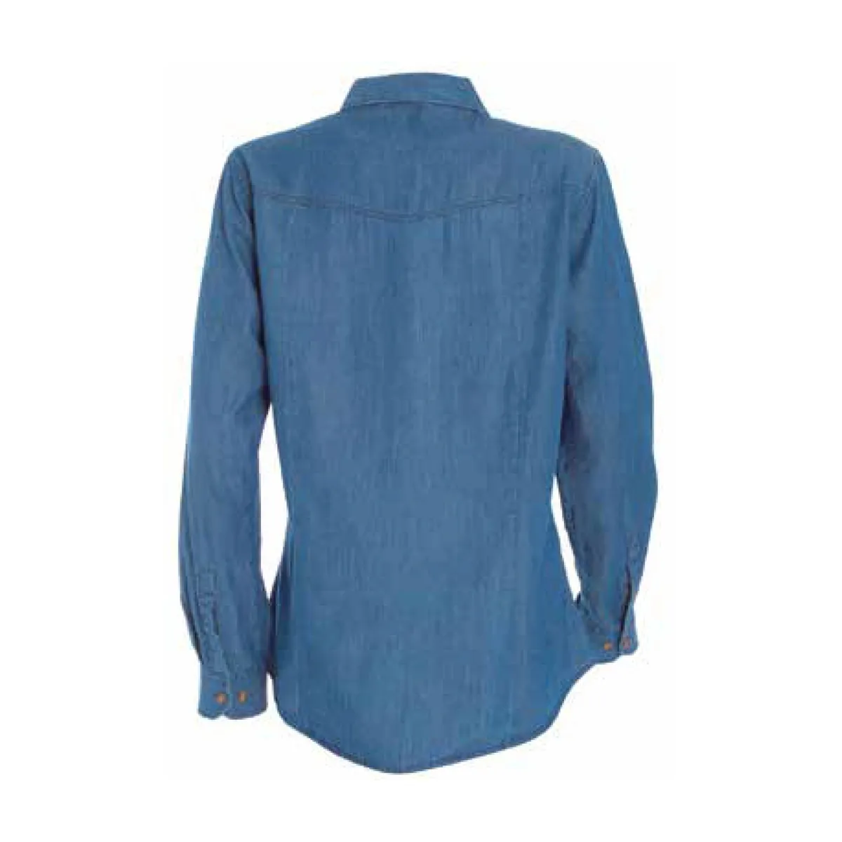 MIKE'S - Blusa Denim 2 Bolsillos Mujer M/l Mike`s MIKE'S