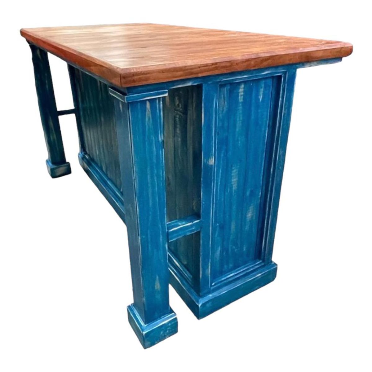 TAIKKEE - ISLA RUSTICA AZUL PROFUNDO DECAPADO