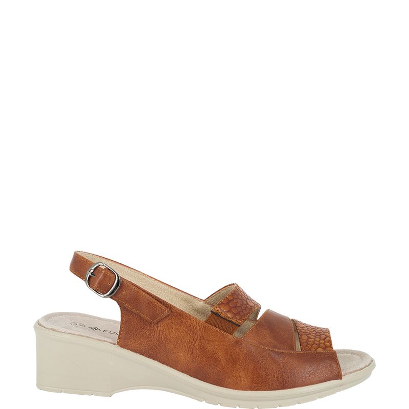 PASSER - Sandalia Mujer Caramelo Alberdi Passer