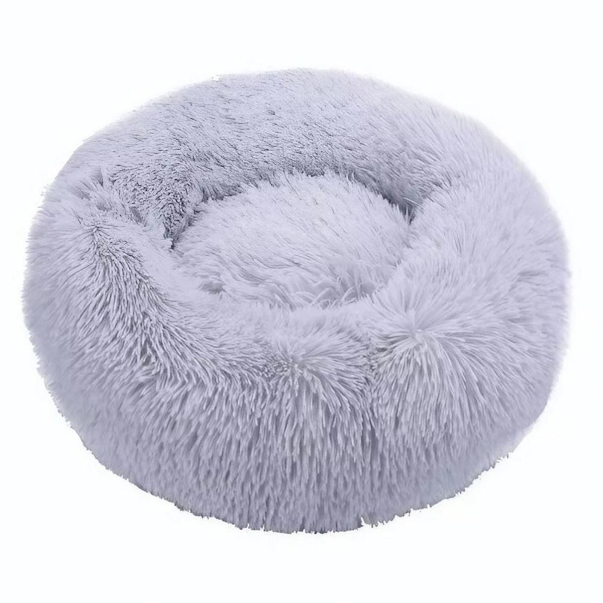 GENERICO - Cama Gato Perro 60cm Redonda Dona Anti Estrés Talla L