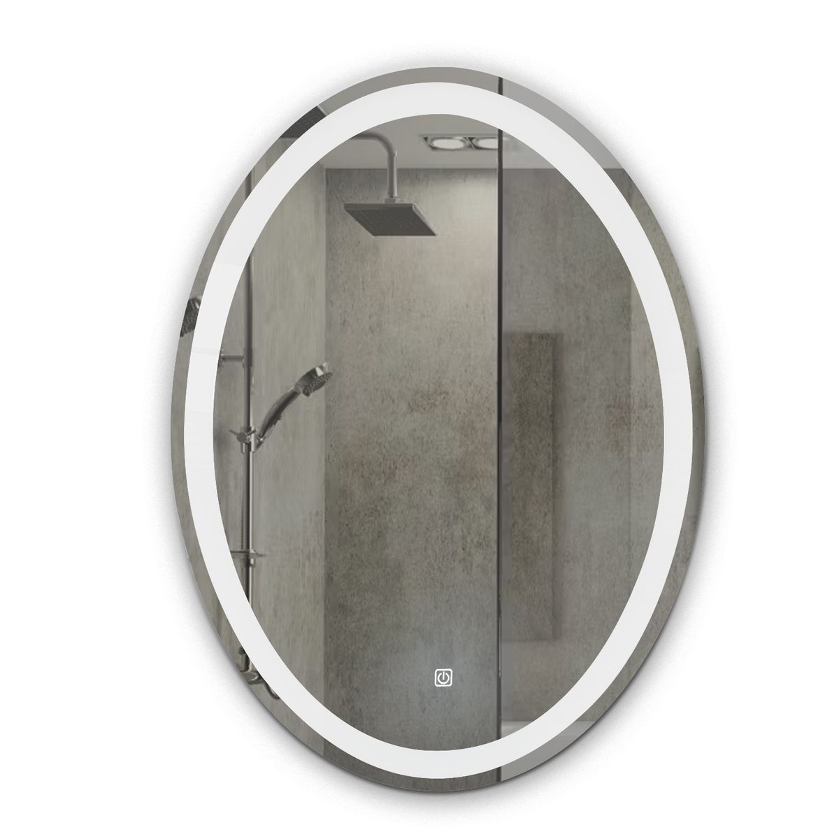 JOYTEK - Espejo Led 80x60cm  Ovalado