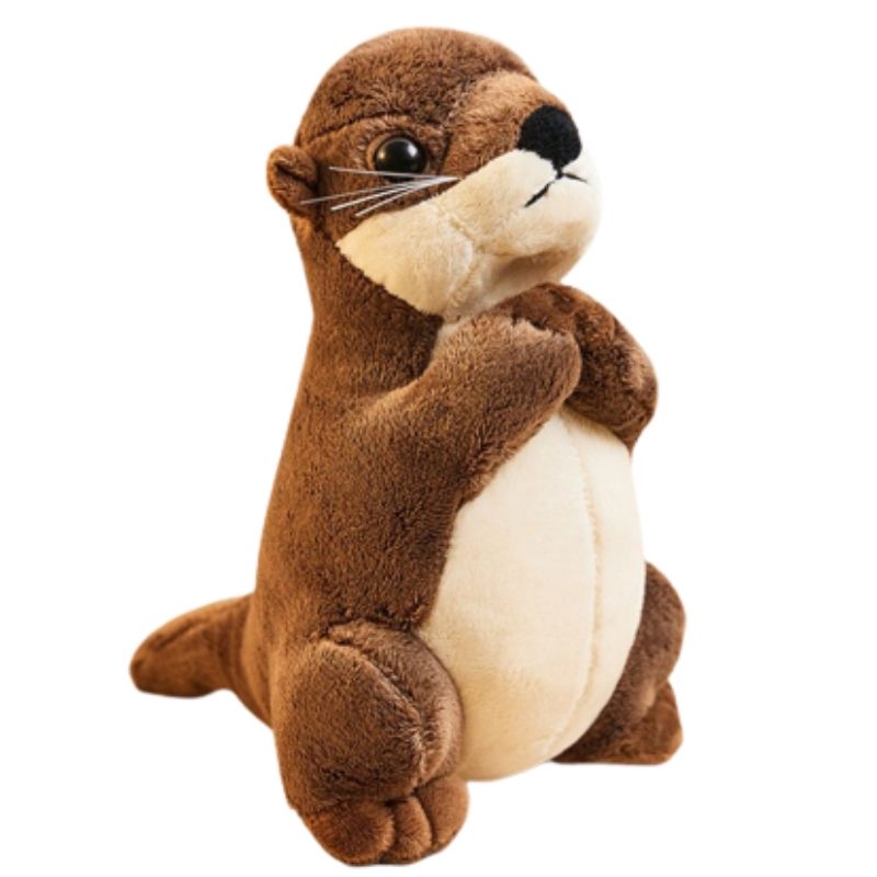 GENERICO - Peluche Nutria Tierna 20 cm