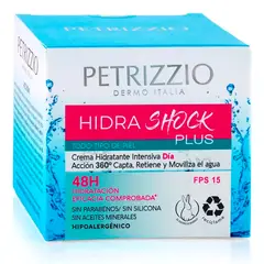 PETRIZZIO - Dermo Italia hidrashock plus crema hidratante gel dia.