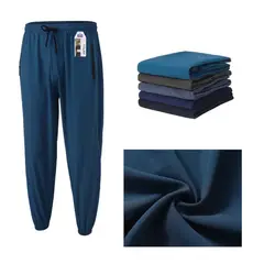 AGW - Pack 3 Pantalones Buzo Hombre Liso Secado Rápido Con Puño