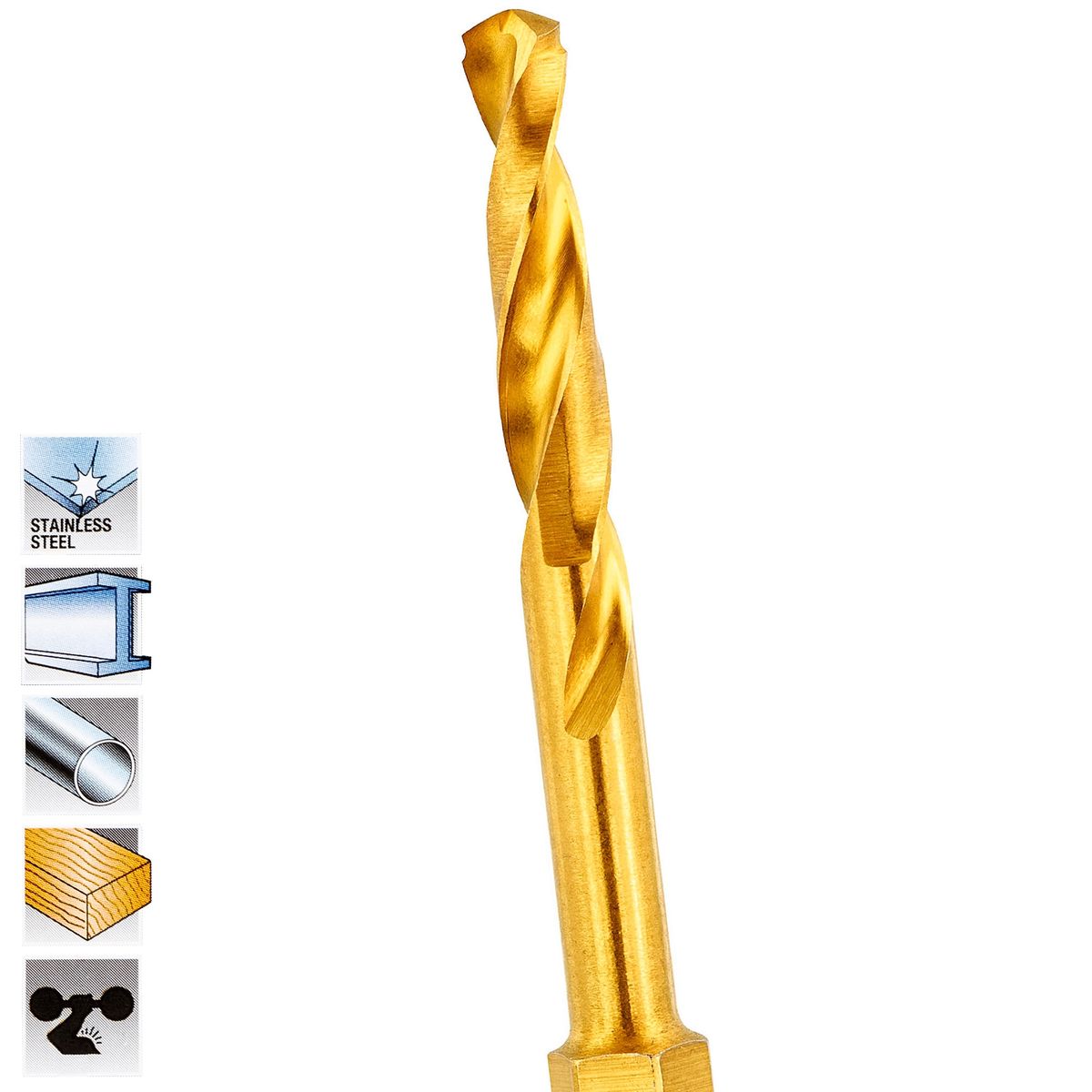 DEWALT - Broca Impacto Titanium 6 x 80mm DEWALT