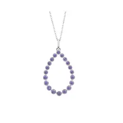 LOTUS SILVER - Collar LP3559-1/2 Mujer Leros