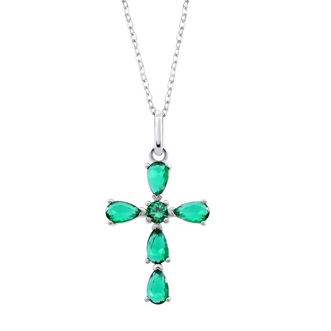 LOTUS SILVER - Collar LP3558-1/2 Lotus Silver Mujer Leros