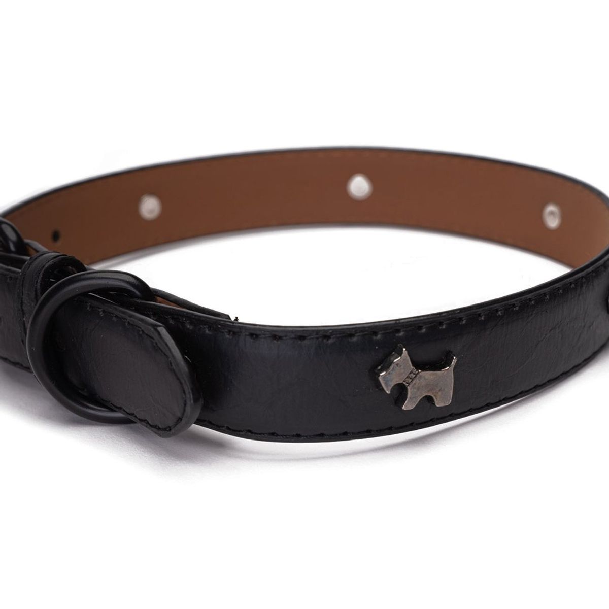 CHINITOWN - Collar Liso Negro Chinitown