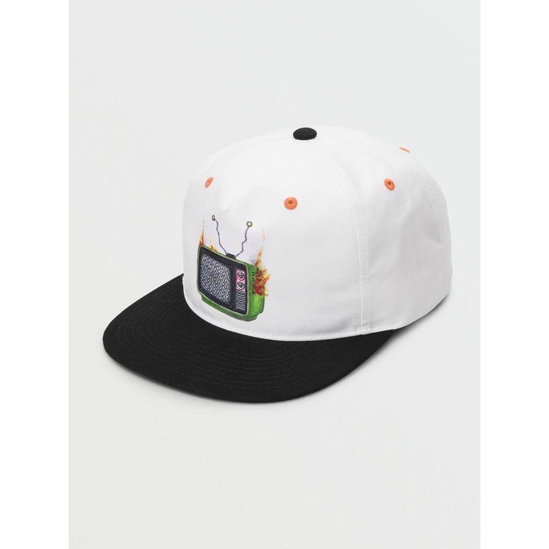 VOLCOM - Jockey Canvas Fa J Hager Adj Hat Blanco Hombre Volcom - Blanco