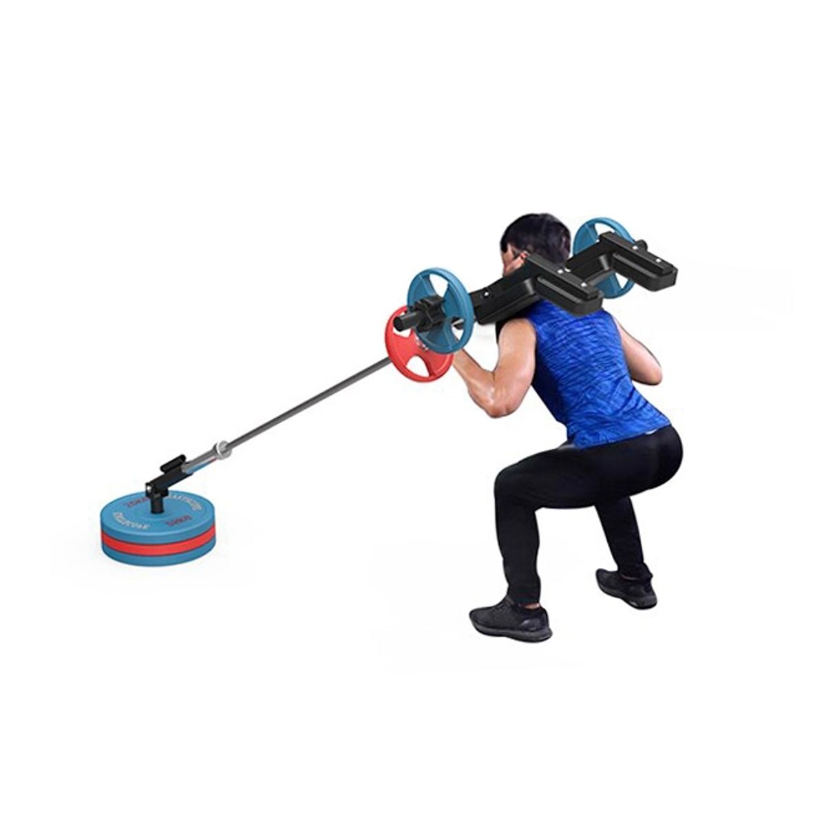 VALOR - T Bar Row Shoulder Press Landmine Handle VPA3