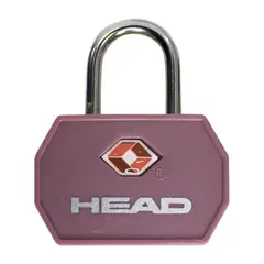 HEAD - Candado TSA con llave Malva