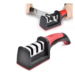 GENERICO - Afilador Amolador Manual De Cuchillos Calidad
