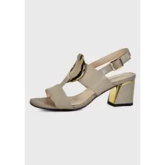 DEGAS - Sandalia Cuero Lucia Beige