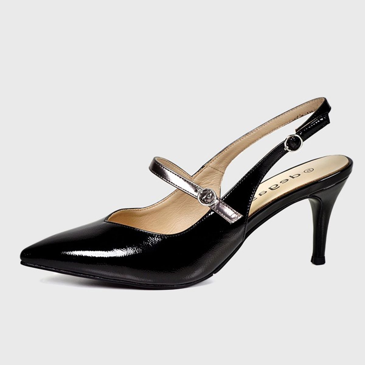 DEGAS - Zapato Cuero Anneris Negro DEGAS