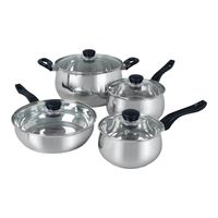 Batería de cocina acero inoxidable 8 piezas Rametto