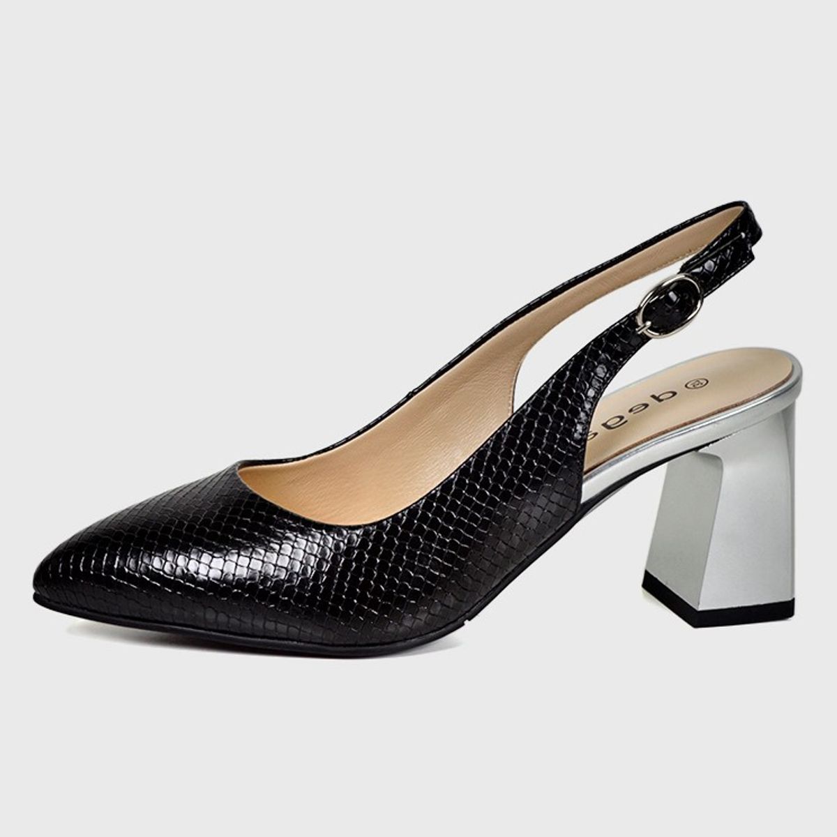 DEGAS - Zapato Cuero Glannis Negro DEGAS