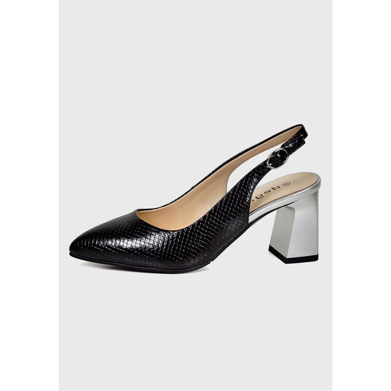 DEGAS - Zapato Cuero Glannis Negro DEGAS