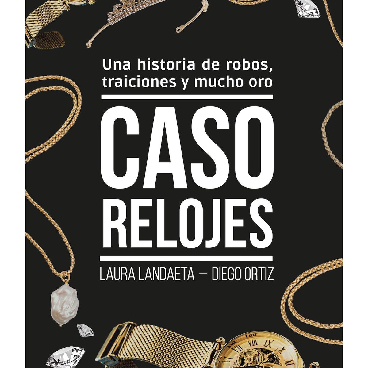 TOP10BOOKS - LIBRO Caso Relojes - Laura Landaeta y Diego Ortiz