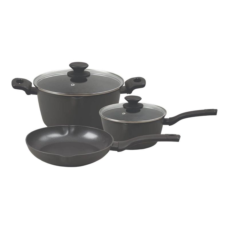 OSTER - Batería de cocina antiadherente 5 piezas Kingsway Oster