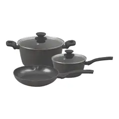 OSTER - Batería de cocina antiadherente 5 piezas Kingsway