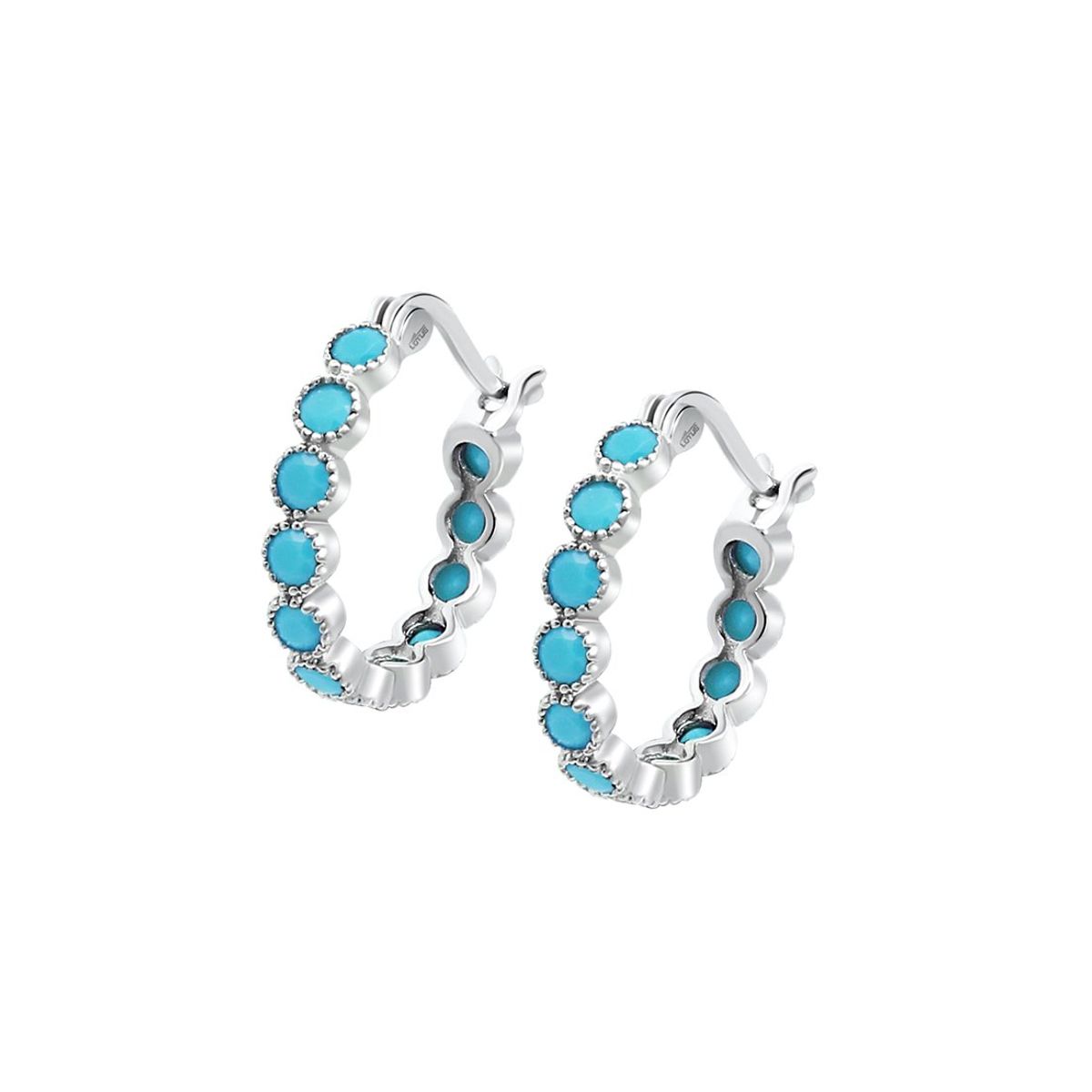 LOTUS SILVER - Aros LP3561-4/4 Lotus Silver Mujer Leros