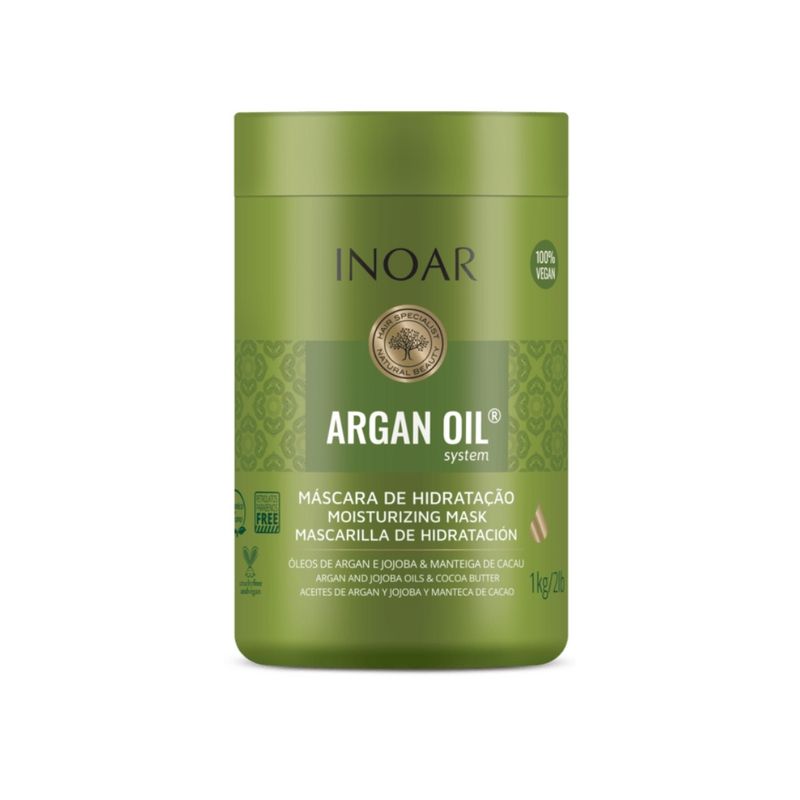 INOAR - Máscara INOAR Argan Oil 1Kg.