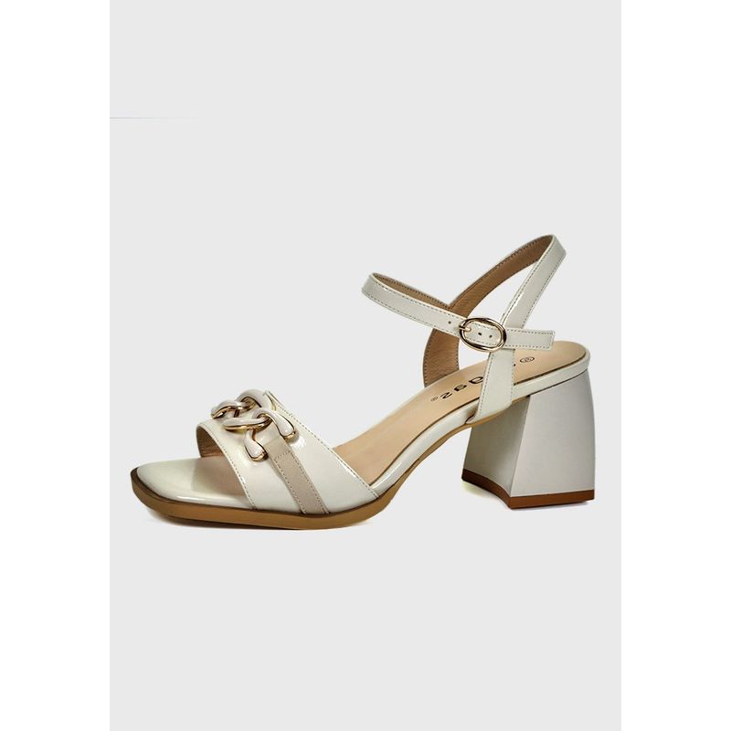 DEGAS - Sandalia Cuero Kiranie Beige DEGAS