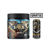 Creatina Apolo Grande 300 gramos + gratis bebida energetica Pegazus.