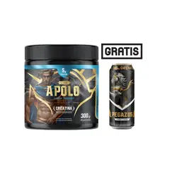 PALIKOS FITNESS - Creatina Apolo Grande 300 gramos + gratis bebida energetica Pegazus.