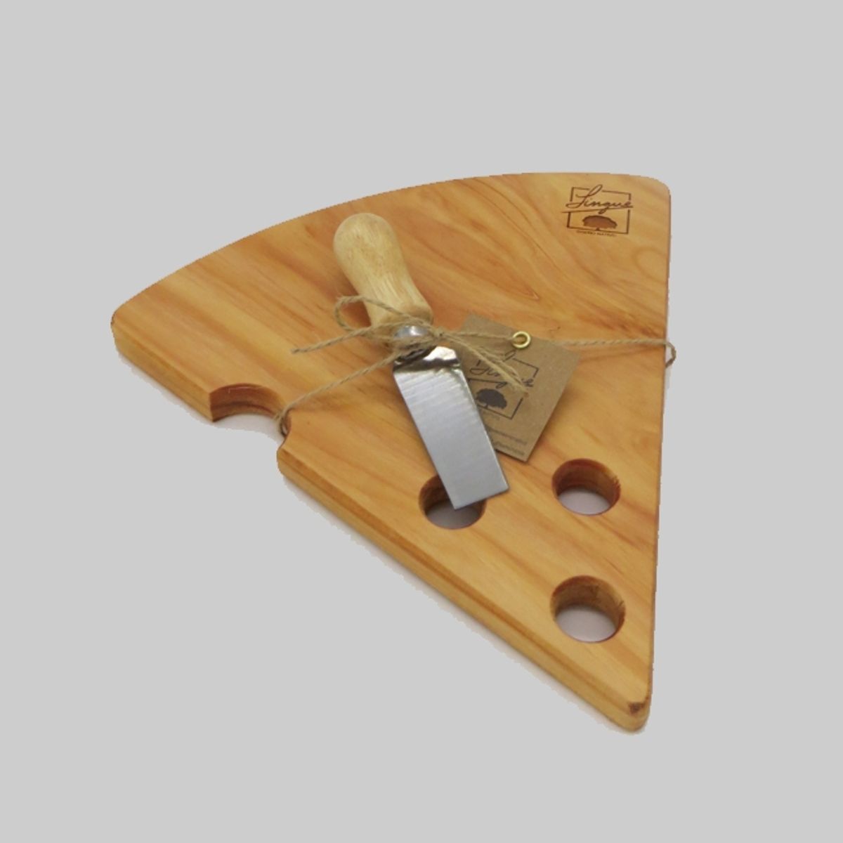 ROU ESENCIA NATURAL - Tabla para quesos con cuchillo