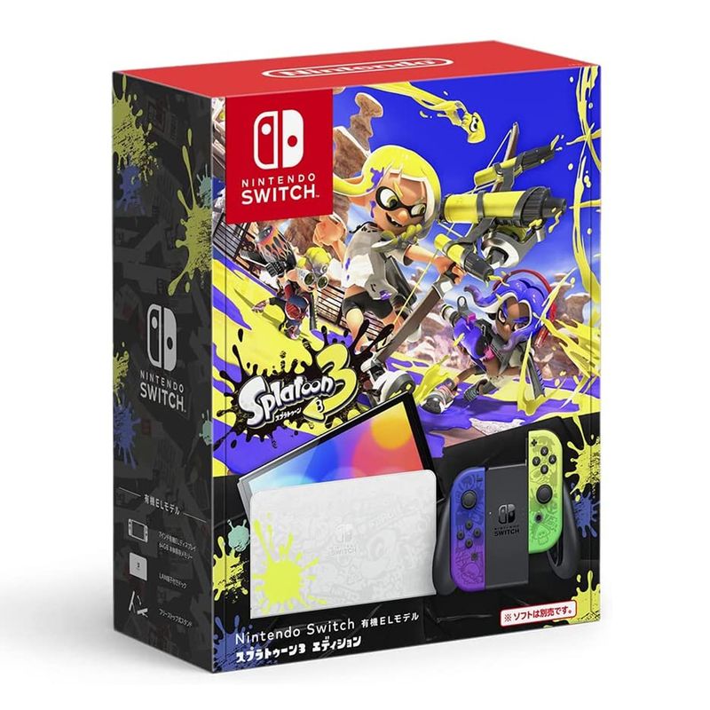 NINTENDO - Consola Nintendo Switch Modelo OLED Splatoon