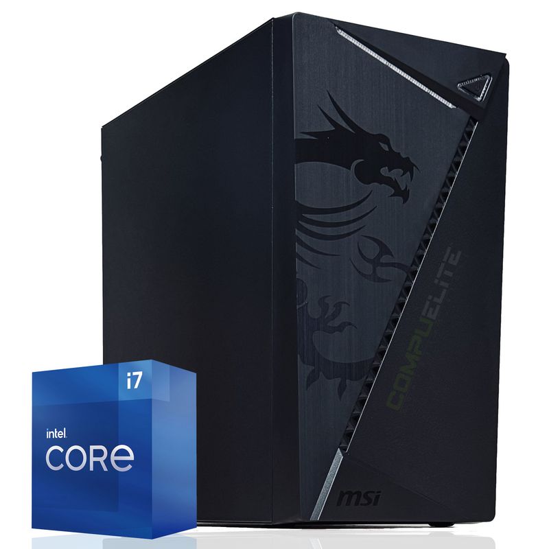 COMPU ELITE - PC Armado Intel Core i7 12700 12-core + H610 WIFI + 32GB DDR5 + SSD 1TB